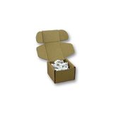 6x6x4cm Kilitli Dayanıklı E-Ticaret Karton Kargo Kutusu