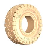 7.00-12 Runner Solid Segmanlı İz Bırakmayan Dolgu Forklift Lastiği
