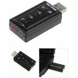 7.1 USB Ses Kartı Virtual Sound 3D - Win 7 Win 8 Win 10