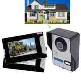 7 "2 Ev Görüntülü Kapı İnterkom Sistemi Monitörlü Kapı Zili Kamera Tel Zil İnterkom Monitörleri Lcd Kapı Kapı İnterkom Kapı Zili Sistem