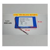 7.4 V 2500 mAh UYDU YÖN BULUCU BATARYA
