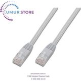 7.5 mt CAT5E AWG30/7 U/utp Beyaz Patch Cord Kablo
