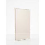 7.5 X 13 Yüksek Isıya Dayanıklı Bronz Şömine/soba/kuzine Camı