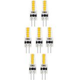 7 Adet 1,5W 220V G4 Duy Led Kapsül Avize Ampulü 6500K Beyaz Işık KES006