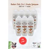 7 AL 6 ÖDE Hacı Şakir Badem 2si 1 Arada Şampuan Besleyici 500 ml ve ROSIE