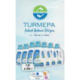 7 AL 6 ÖDE Turmepa Jel Bulaşık Makinesi Deterjanı 750 ml, Pamuk Hediyeli