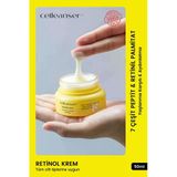 7 Çeşit Peptit & Retinil Palmitat İçeren Yaşlanma Karşıtı Ve Aydınlatıcı Retinol Krem