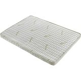 7 cm Aloevera 80X160 Visco %100 Lastikli Uyku Pedi Yatak Şiltesi Lüx Ortopedik Yatak Pedi - 80 x 160 cm