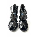 7 CM KADEH TOPUK BOTİ-SİYAH RUĞAN-KADIN-LATİN-SALSA-BACATA DANS VE SALON AYAKKABISI-GÜVENLİ VE RAHAT (EU Ayakkabı Beden Sistemi, Yetişkin, Kadın, Sayısal, Orta, 36)