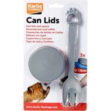 7 cm Konserve Mama Kapağı ve Kaşık Seti, 3'lü, Pratik ve Kullanışlı Ürün. - Seçenek 1