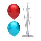 7 Çubuklu Balon Standı + 50 adet balon ( Kırmızı, Açık Mavi )