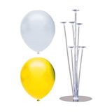 7 Çubuklu Balon Standı + 7 adet balon ( Sarı - Beyaz )