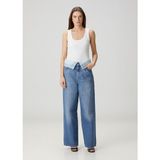 7 For All Mankind Slouchy Wide Leg Mavi Jean Pantolon