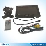 7 inç LCD Araç Monitör Geri Vites Kamerası Uyumlu 2 AV Video Gir