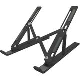 7 Kademeli Ayarlı Katlanabilir Laptop Tablet Standı Siyah - Çok Renkli