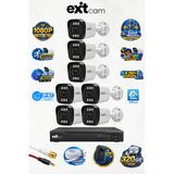 7 Kameralı Güvenlik Kamera Seti 2Mp 1080P Full Hd Ahd – 320Gb Hdd, Renkli Gece Görüşü, Yüz Ve Araç Algılama