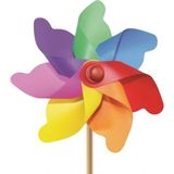 7 Kanat 20CM Gökkuşağı Rüzgar Gülü - 1