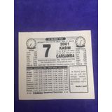 7 Kasim 2001 Takvim Yapragi - Nostalji Koleksiyonluk Takvim Yapragi B
