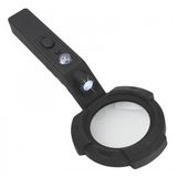 7 Led Aydınlatma,fener,pusula,4x Büyütme Okuma Büyüteç Th-600557