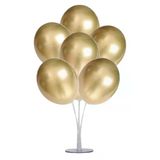 7 li Balon Demeti Krom Gold Balon