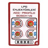 7 mm Likit Propan Gaz (Lpg) Enjektör Ocak Memesi