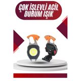 7 Modlu Mini Led Lamba Anahtarlık Usb Şarjlı Kamp İçin Taşınabilir P204177s5996
