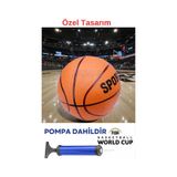 7 Numara Basketbol Topu,basket Topu Ve Pompa Şişirme Iğnesi