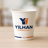 7 Oz Karton Bardak 1000 Adet | Tek Kullanımlık Çay Kahve Bardağı