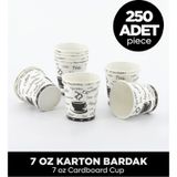 7 Oz Karton Bardak - 250 Adet Diğer