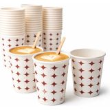 7 Oz Karton Bardak 500 Adet – Tek Kullanımlık Çay ve Kahve Bardağı