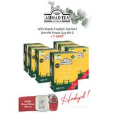 7 Paket, 40'Lı Klasik English Tea No.1 Demlik Poşet Çay 80 G Ve Rakun Kupa