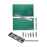 7 Parça Hobi Kretuar A4 Kesim Matı Set