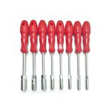 7 Parça Lokma Tornavida Seti 6-7-8-10-12-13-14 no Lokma Uçlara Sahip Chrome Vanadium Çelik'ten