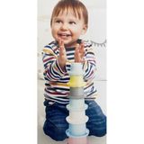 7 Parçalı Renkli Eğitici Kule ve Yumurta Eşleştirme Oyuncağı - Seçenek 1