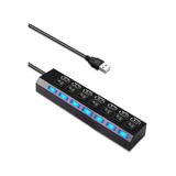 7 Port USB 2.0 Hub Çoğaltıcı Çoklayıcı Switch