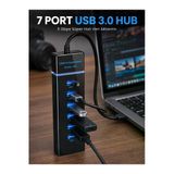 7 Port Usb 3.0 Çoklayıcı Hub 5Gbps Veri Aktarım Adaptörü