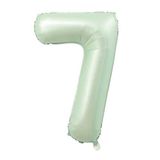 7 Rakam Adaçayı Folyo Balon 34 İnç 76-82 Cm