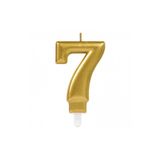 7 Rakamı Mum Gold Renk TTT-24242407503-SMT