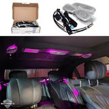 7 Renk Ambiyans Tavan Hoparlör Aydınlatma Seti Mercedes-Benz S Serisi W222 Uyumlu Rgb Roof Top Led Ambiyans Işığı
