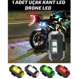 7 Renkli Rgb Led Motosiklet Uyarı Kaza Önleyici Mini Pilli Sinyal Led Drone Led Uçak Kanat Led
