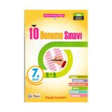 7. Sınıf 10 Deneme Sınavı Palme Yayınları