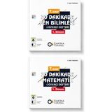 7. Sınıf 20 Dakikada Matematik + Fen Bilimleri Öğrenci Defteri 1. Dönem 2 Kitap Set – Konu Anlatım Video Destekli Akıllı Tahta Uyumlu