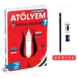 7.sınıf Atölyem Yeni Müfredata Göre Sosyal Bilgiler Soru Bankası Tadında Kalem Seti Hediyeli