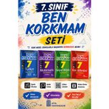 7.Sınıf Ben Korkmam Türkçe-Matematik-Fen Bilimleri- Sosyal Bilgiler Soru Bankası Seti