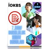 7. Sınıf Bursluluk Sınav Soruları (Pdf Sorular Kitabı) - Enine Boyuna Eğitim