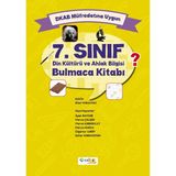 7. Sınıf Din Kültürü ve Ahlak Bilgisi Bulmaca Kitabı Rağbet Yayınları