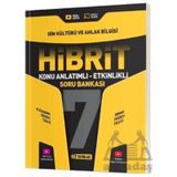 7. Sınıf Din Kültürü Ve Ahlak Bilgisi HİBRİT Konu Anlatımlı Etkinlikli Soru Bankası