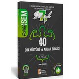 7. Sınıf Farklı İsem Din Kültürü ve Ahlak Bilgisi 40 Fasikül Deneme Çözümlü /