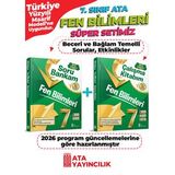 7. Sınıf Fen Bilimleri Süper Set Soru Bankam + Çalışma Kitabım Yeni