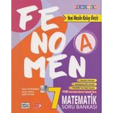 7. Sınıf Fenomen Matematik A Soru Bankası Fenomen Okul Yayınları